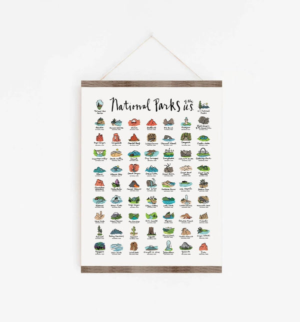 National Parks Canvas Painting Kit