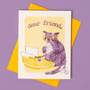 Dear Friend Typewriter Card