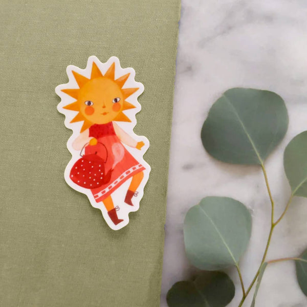 Sun Girl Sticker