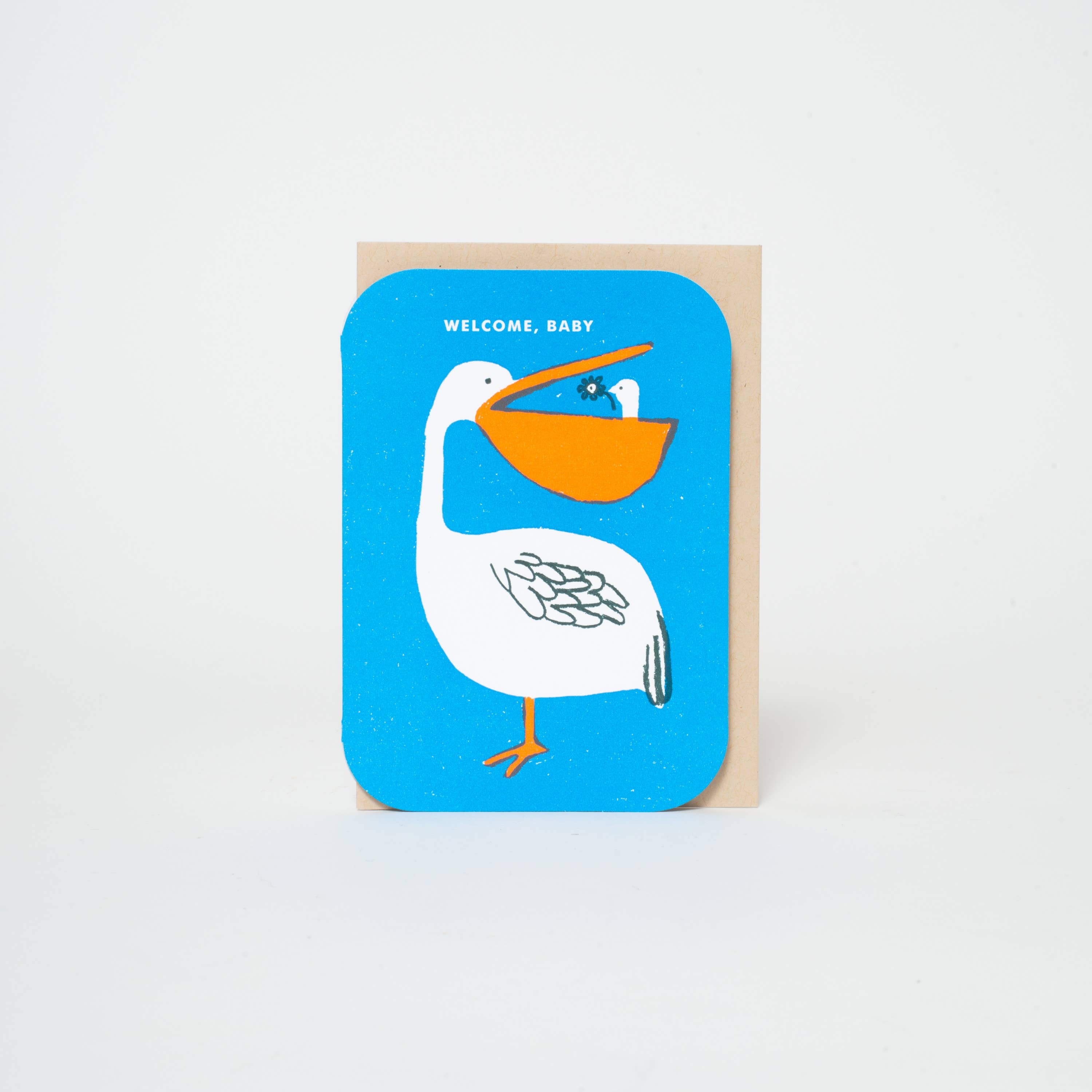 Baby Pelican Card