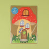Toadstool Cottage 3D Die-Cut Card
