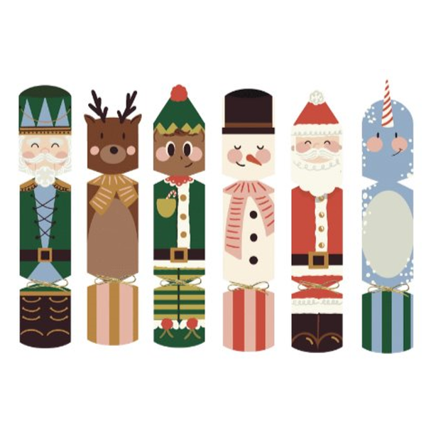 Whimsical Christmas Party Crackers