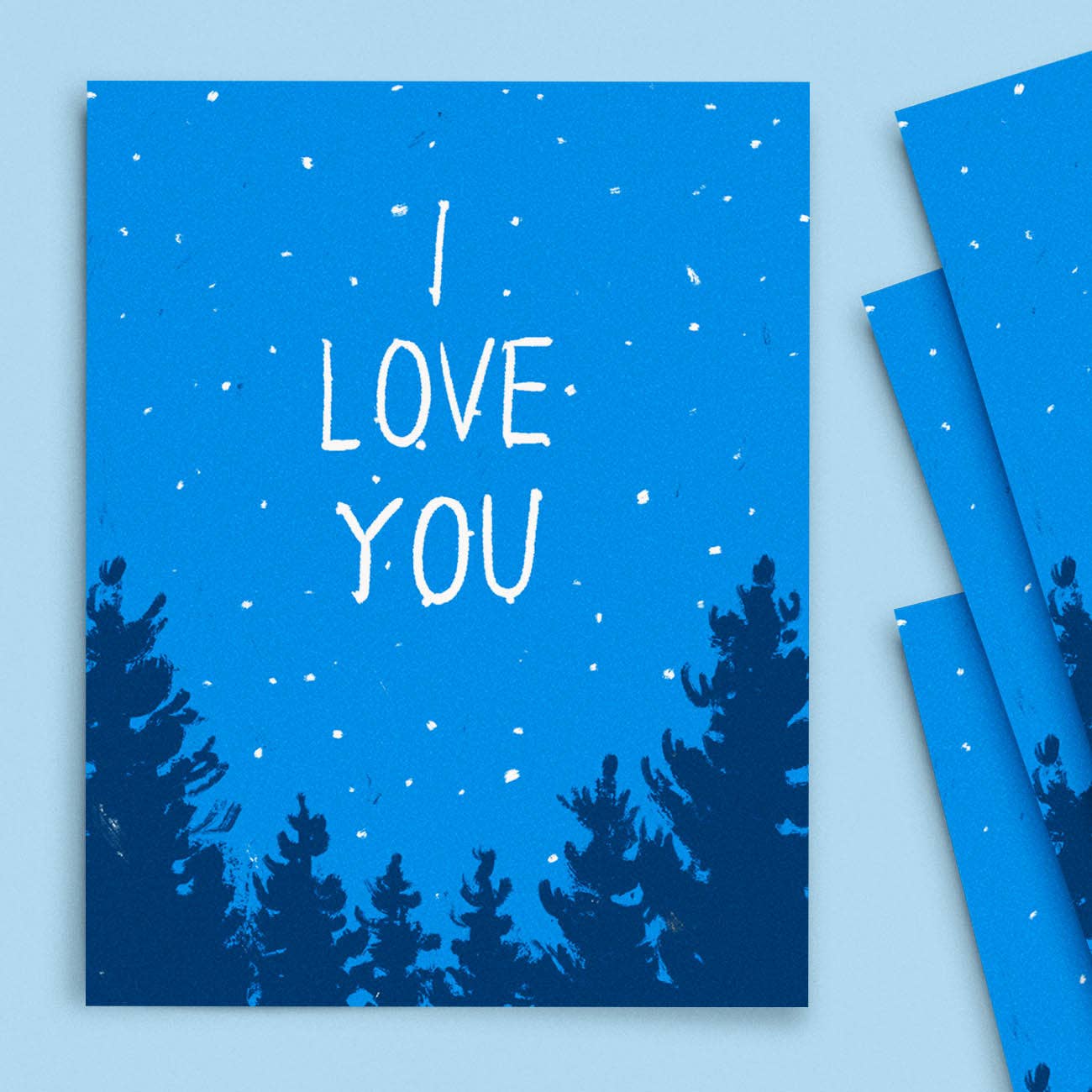 Night Sky Love Card