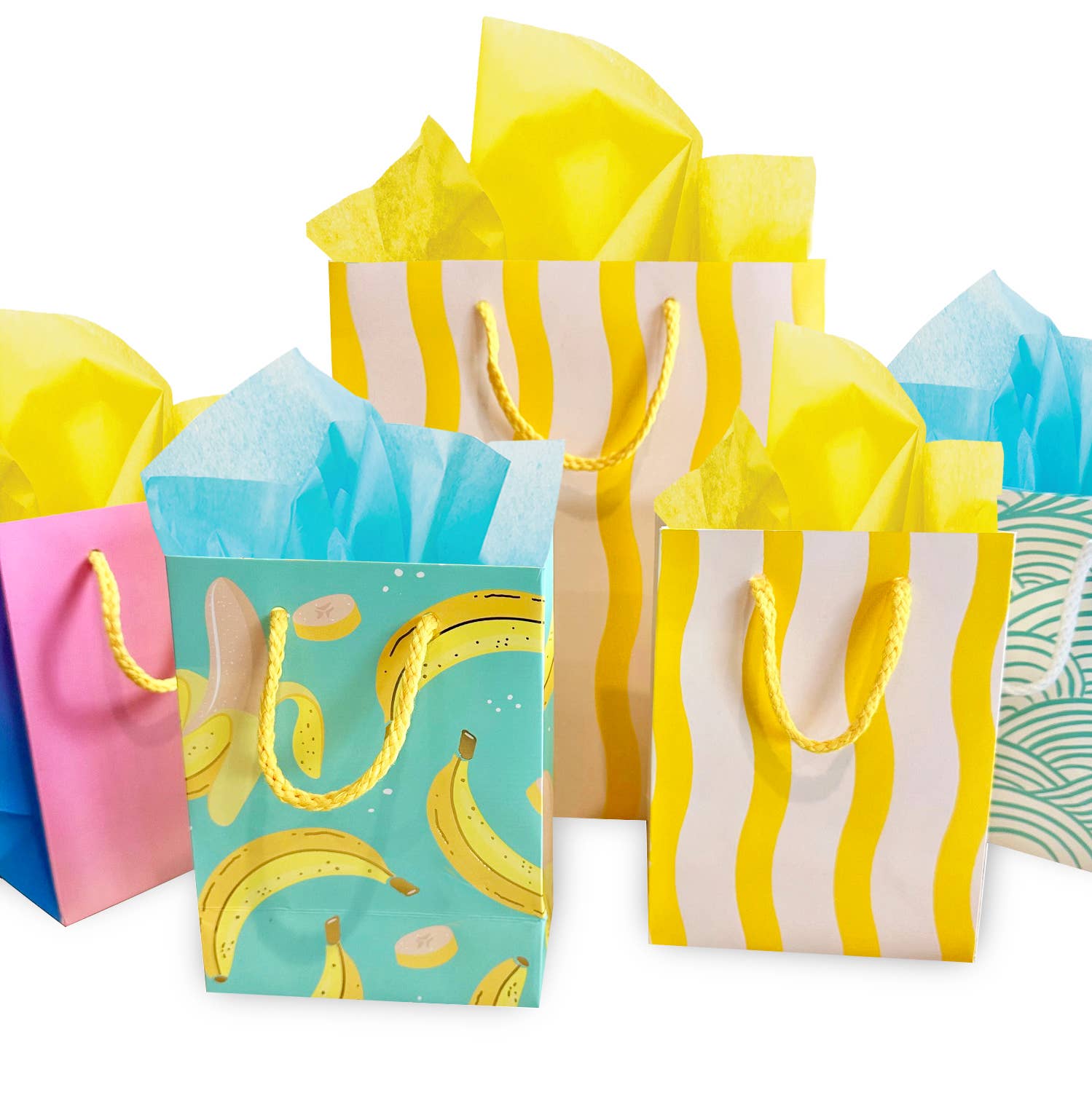 Colorful Gradient Small Gift Bag