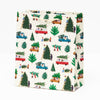 Tree Lot Christmas Gift Bag