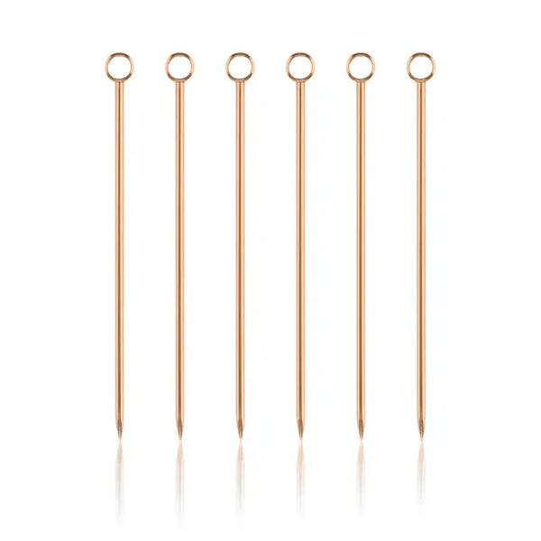 Copper-Plated Cocktail Picks