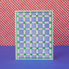 Blue Squares Card