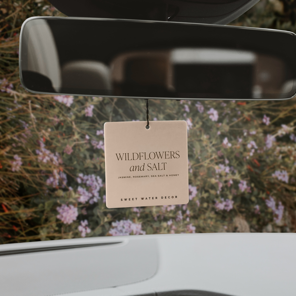 Wildflowers & Salt Car Fragrance