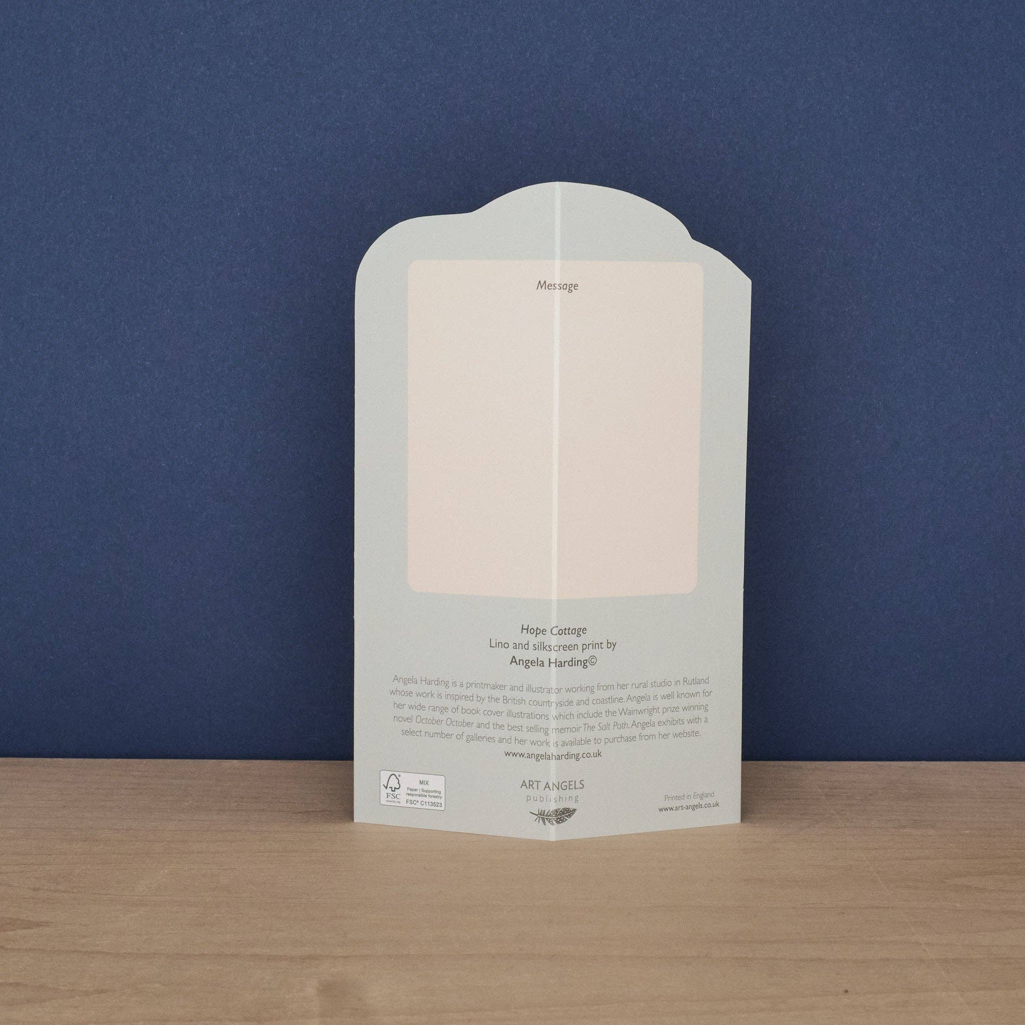 Hope Cottage Die-Cut 3D Card