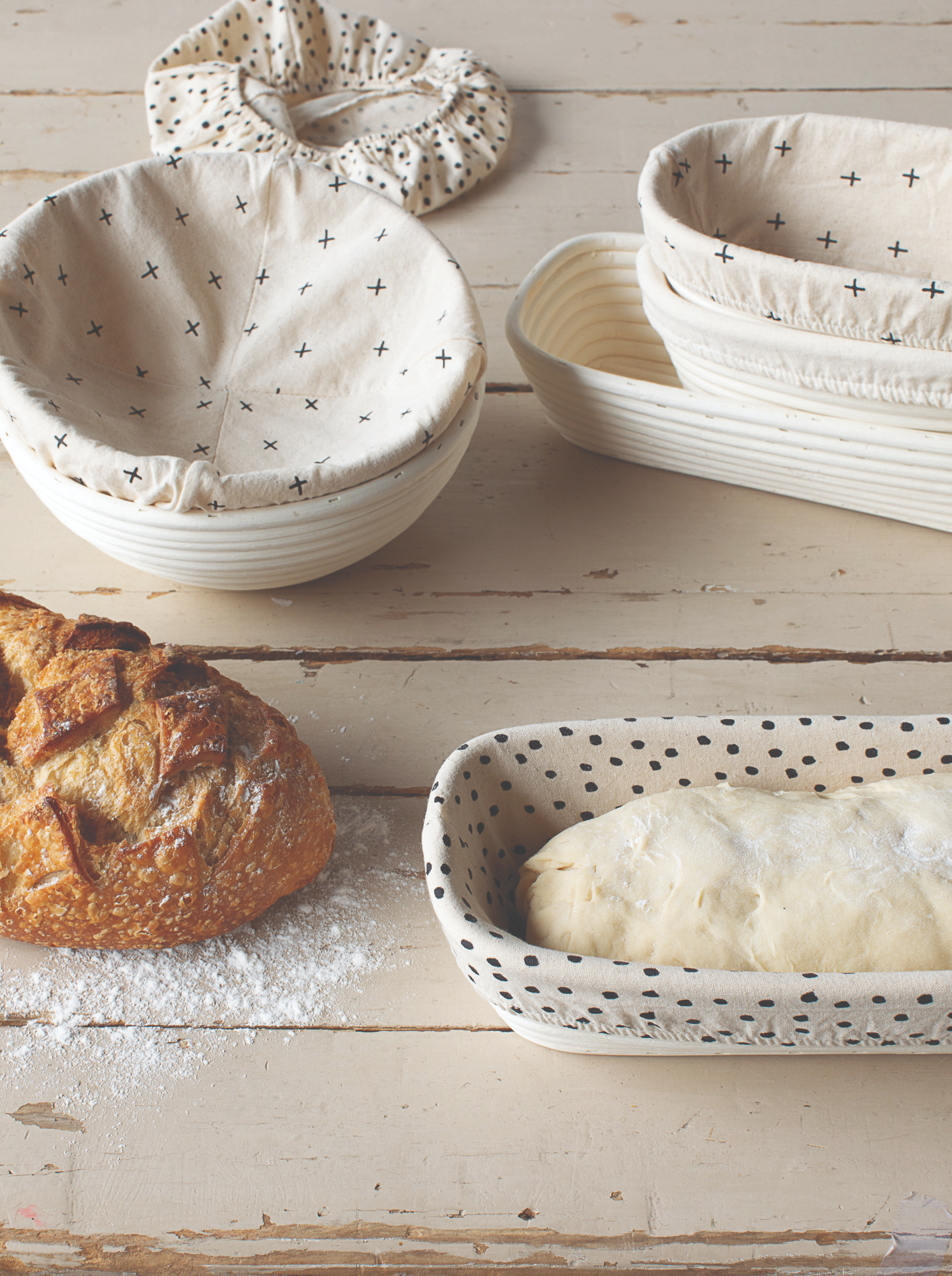 Bread Proofing Oval Basket