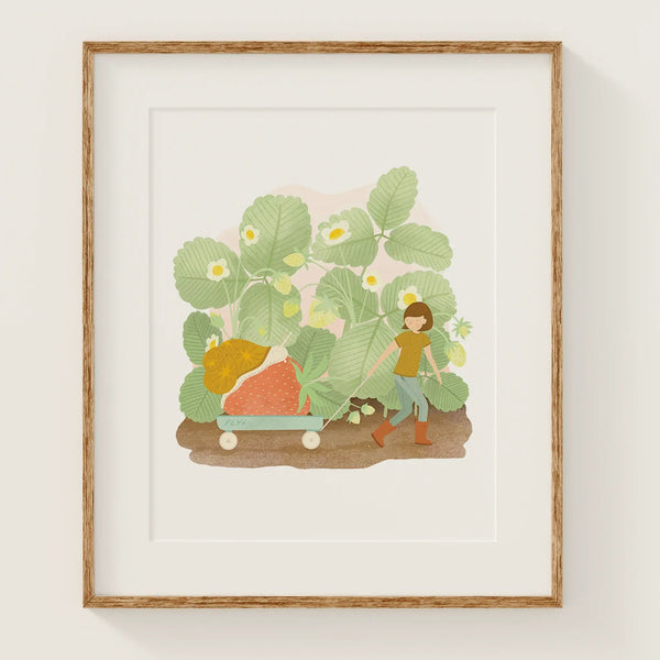 8x10 Art Print: Along for the Ride - DIGS