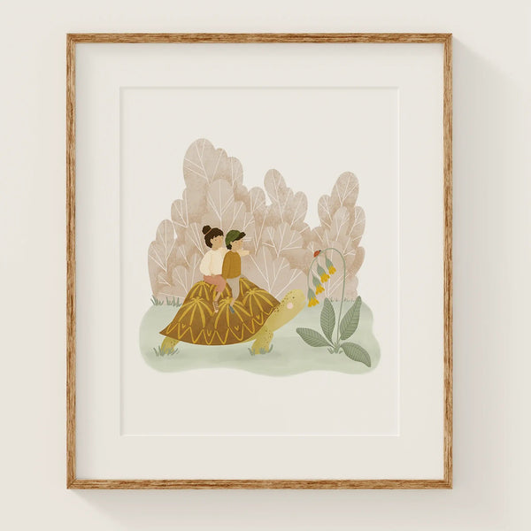 8x10 Art Print: In No Hurry - DIGS