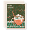 Eggnog Holiday Card