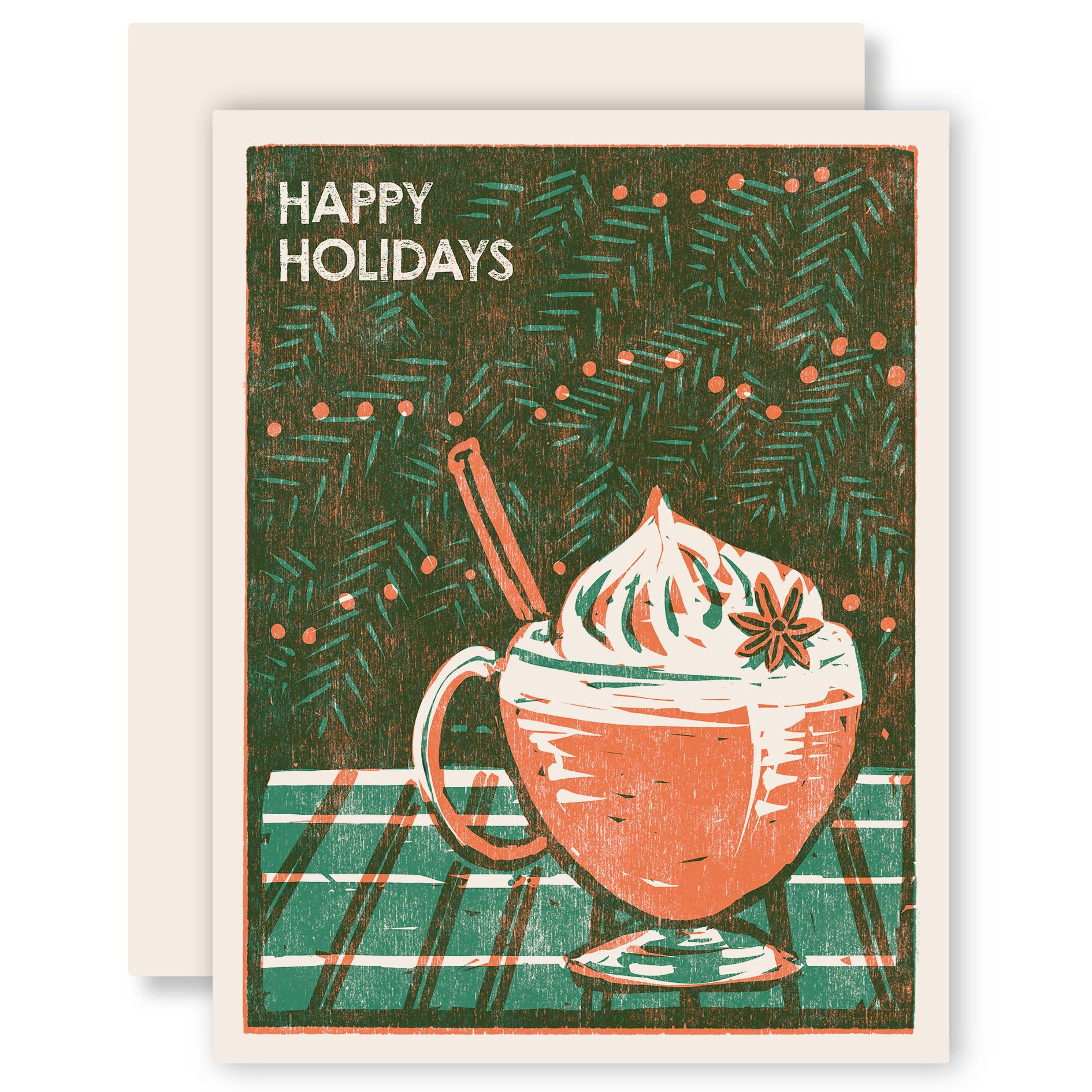 Eggnog Holiday Card Box Set