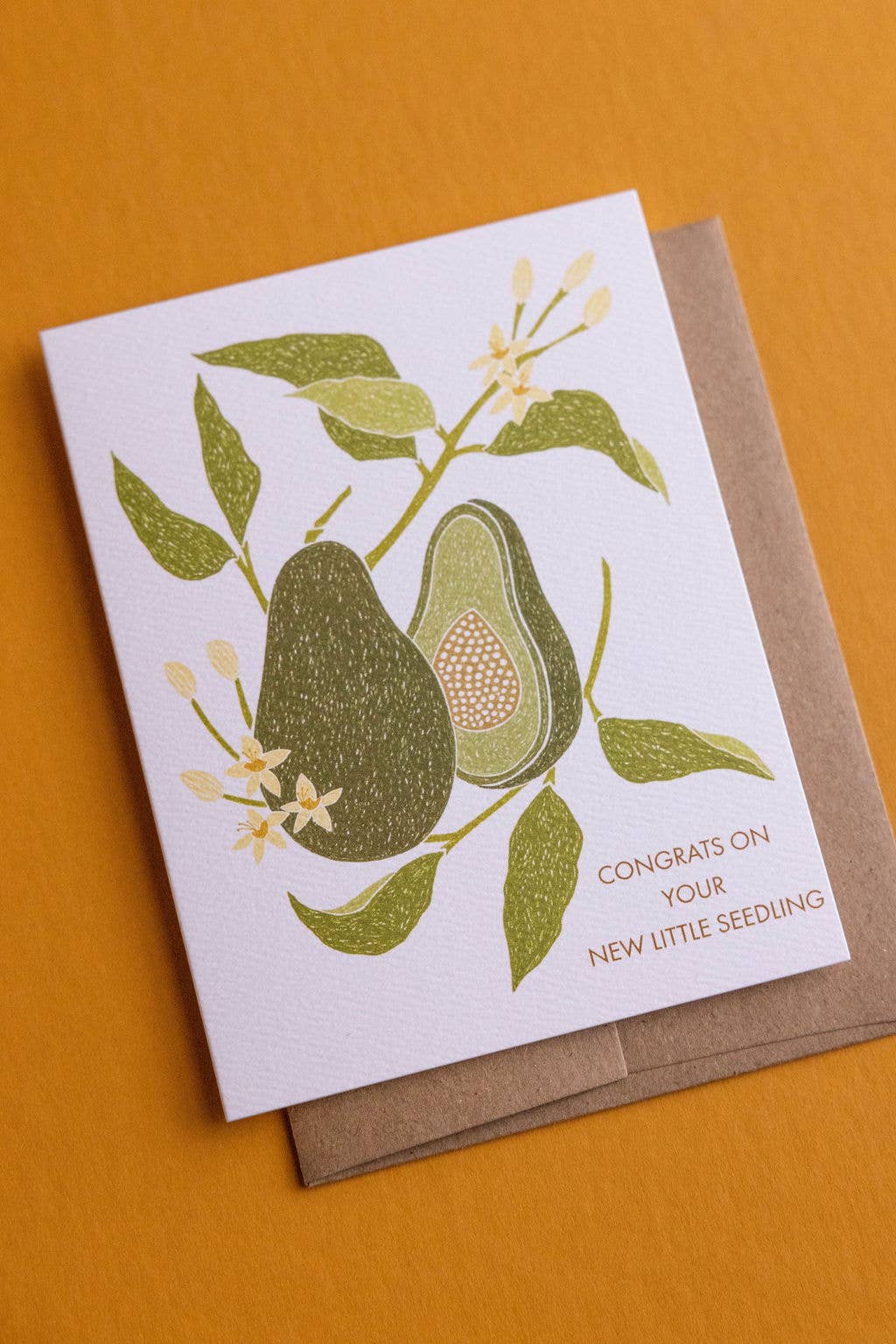 New Seedling Baby Card