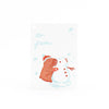 Capybaras in Snow Gift Tag Set