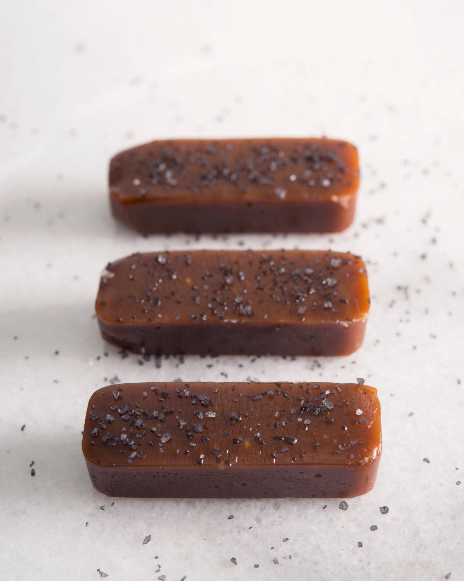 Absinthe with Black Salt Caramels