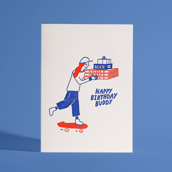 Buddy Birthday Card
