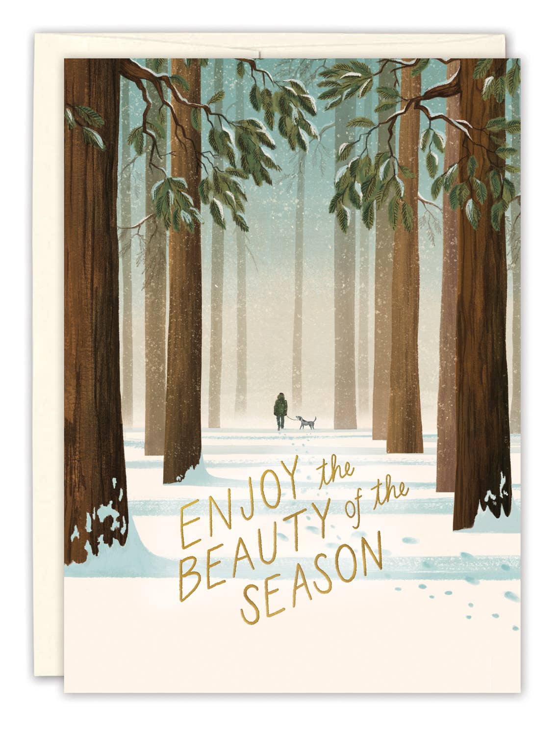 Winter Walk Holiday Cards Box Set