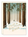 Winter Walk Holiday Cards Box Set