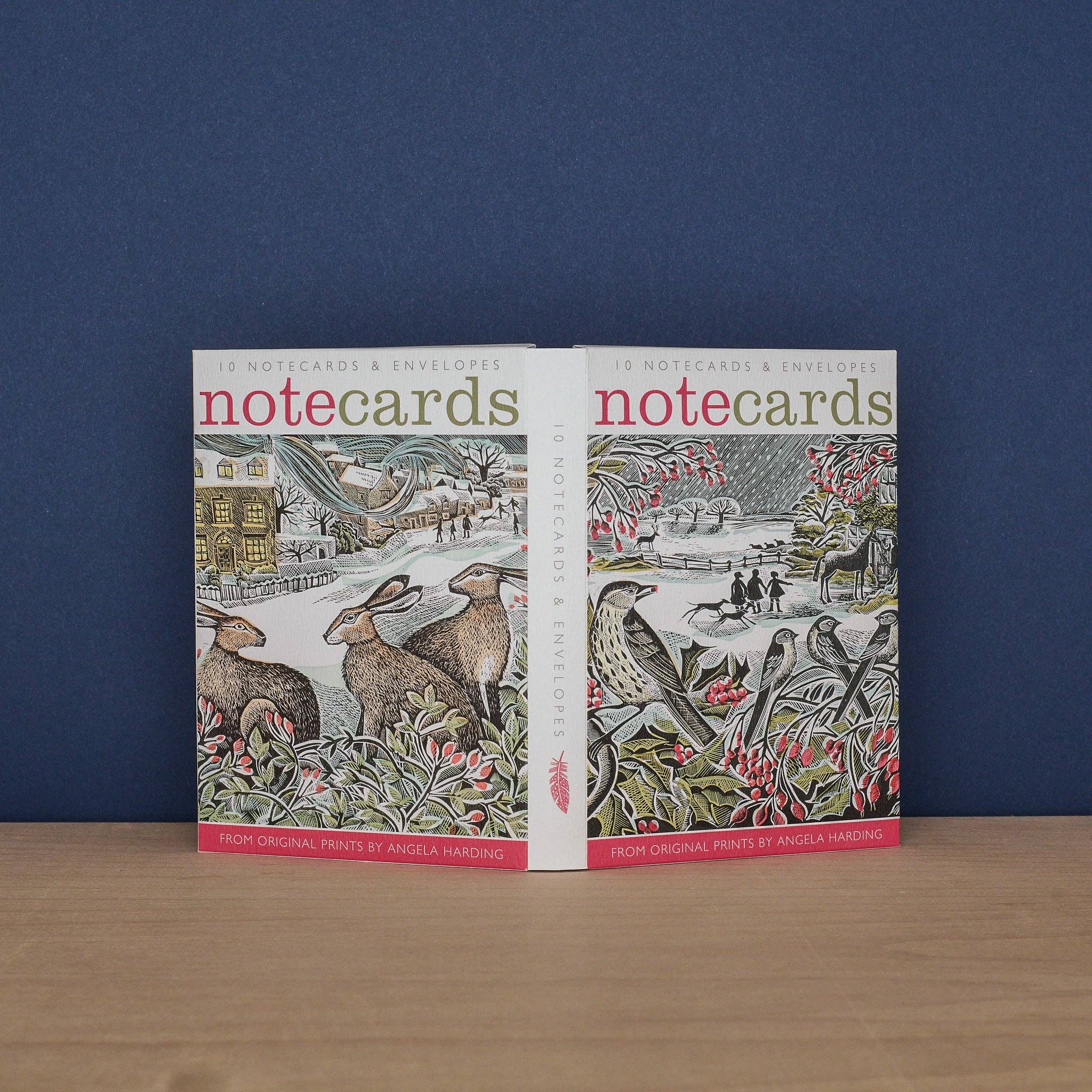 Holly Hedge & We Three Hares Boxed Cards