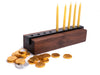 Modern Wood & Steel Menorah