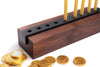 Modern Wood & Steel Menorah