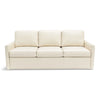 White sofa on white background