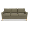 Gray sofa on a white background