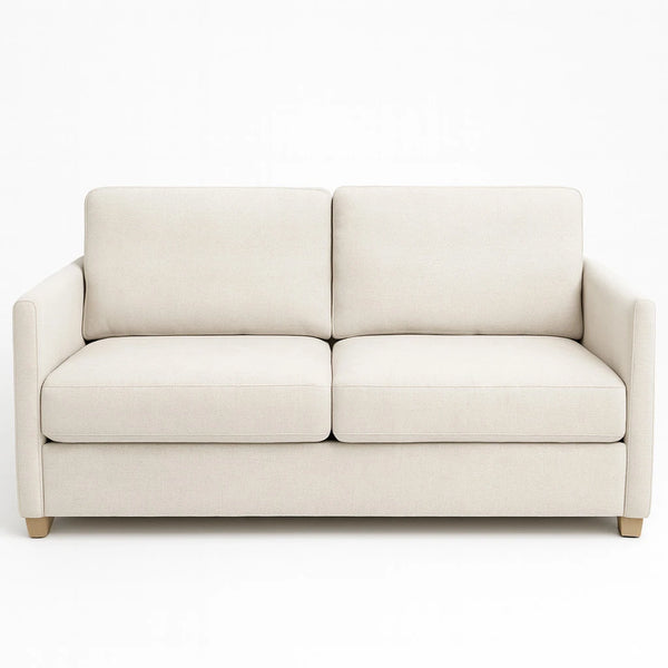 White Klein Today Sleeper Sofa on white background