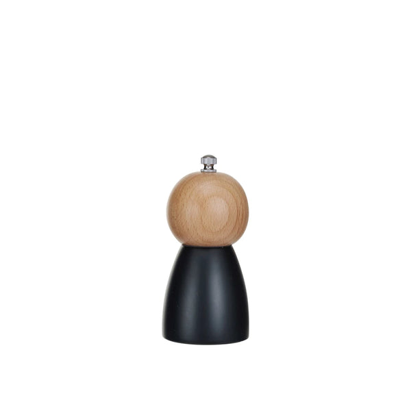 Two-Tone Rubberwood Salt/Pepper Mills