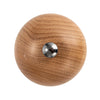 Two-Tone Rubberwood Salt/Pepper Mills