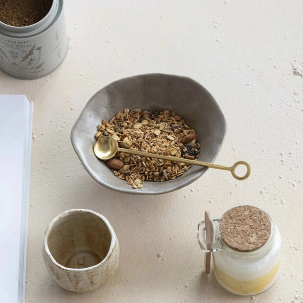 Gold Finish Stainless Cocktail Spoon