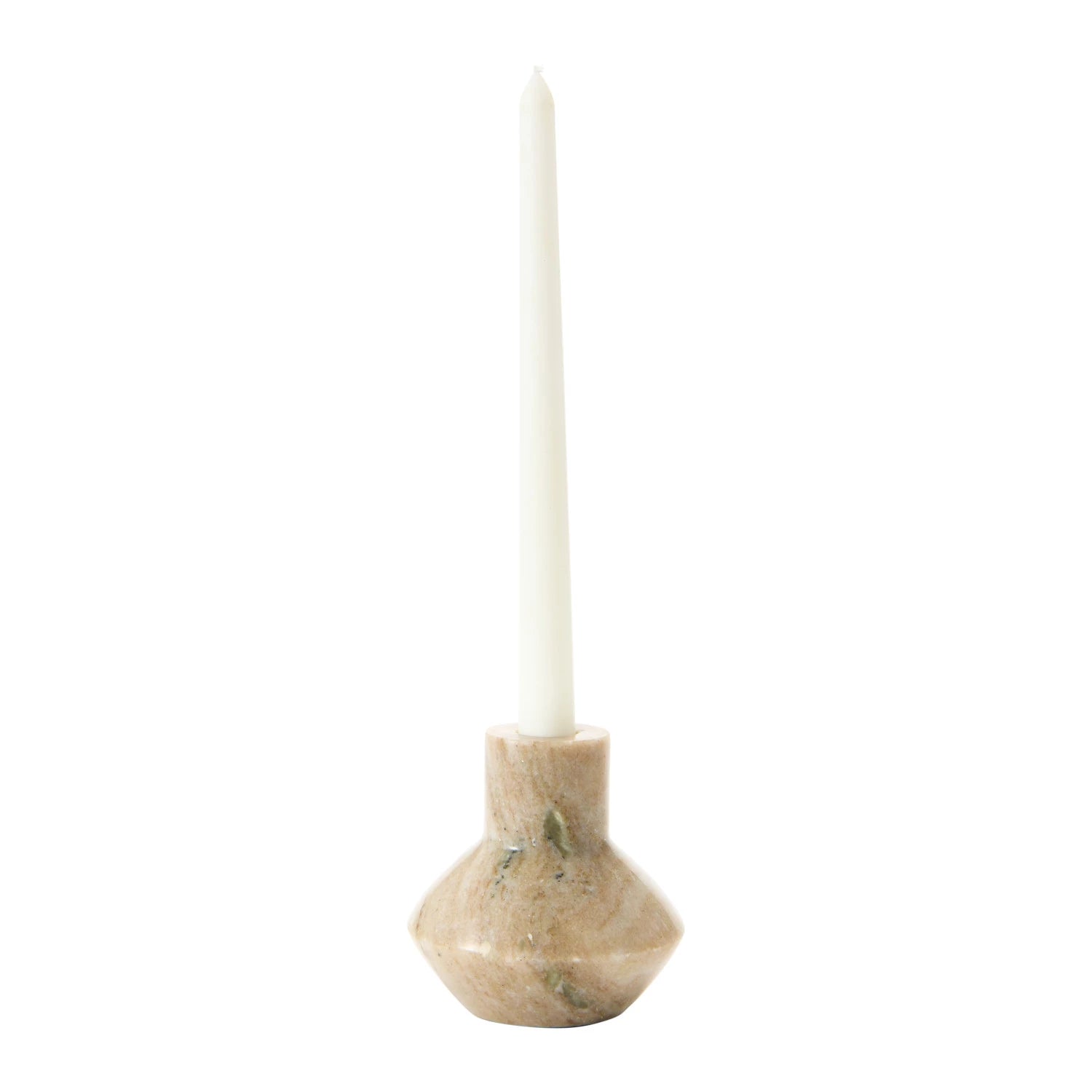 Marble Taper Candle Holder