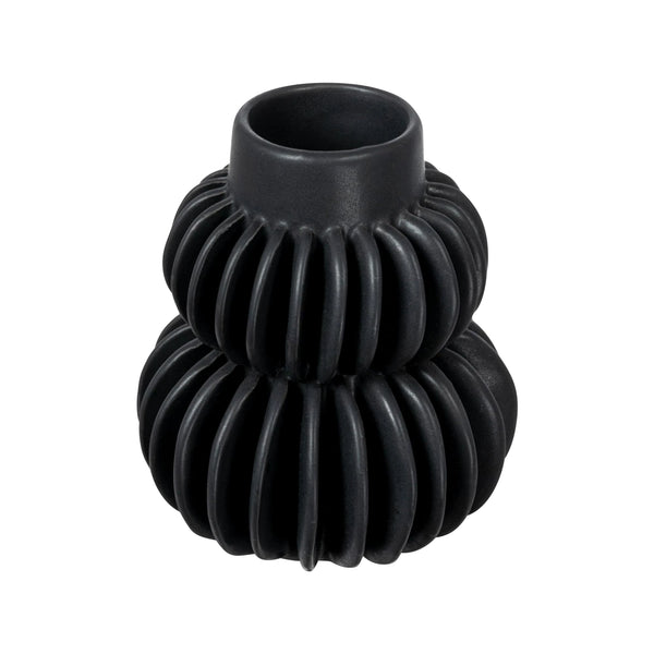 Stoneware Pleated Vases