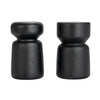 Salt & Pepper Shaker Set - Black Mango