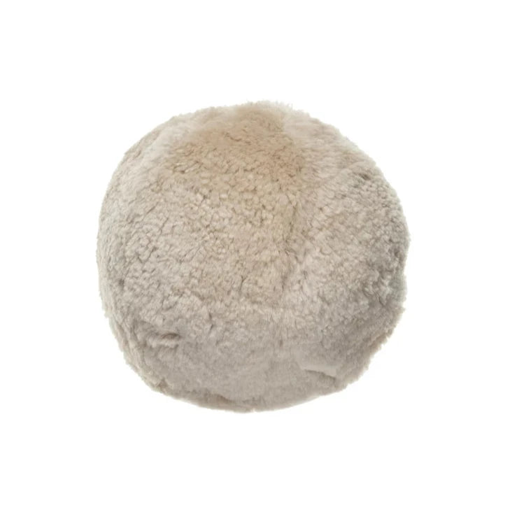 Sheepskin Orb Pillow