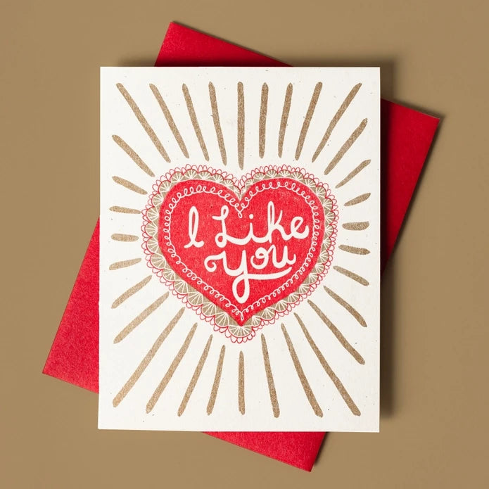 I Like You Card