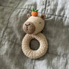 Capybara Crochet Rattle