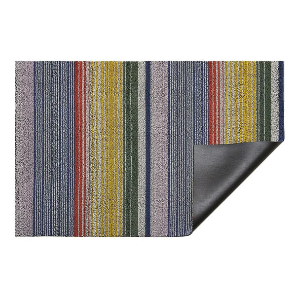 Pop Stripe Shag Floor Mat