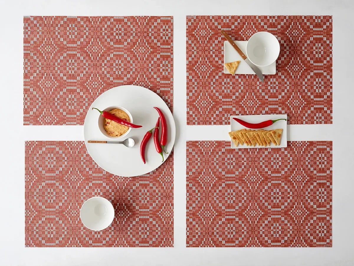 Overshot Rectangle Table Mat