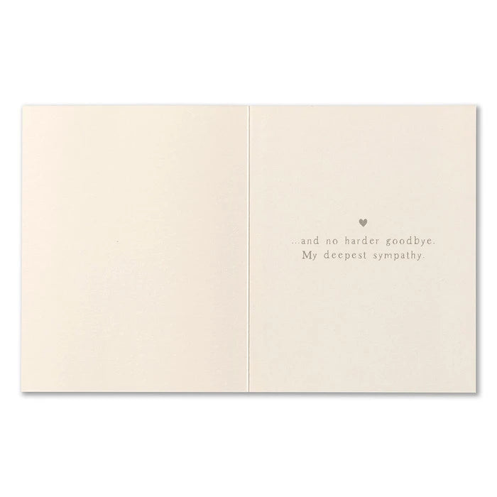 No Better Companion Pet Sympathy Card