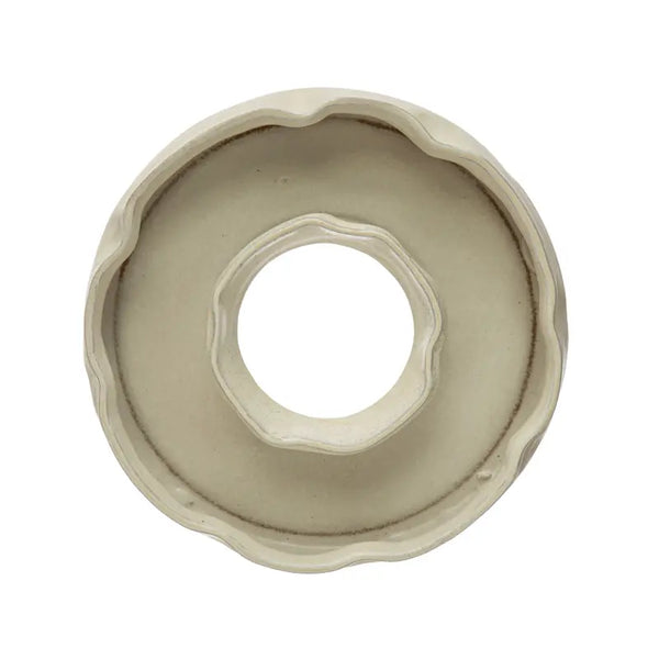 Stoneware Ring Shaped Serving Dish