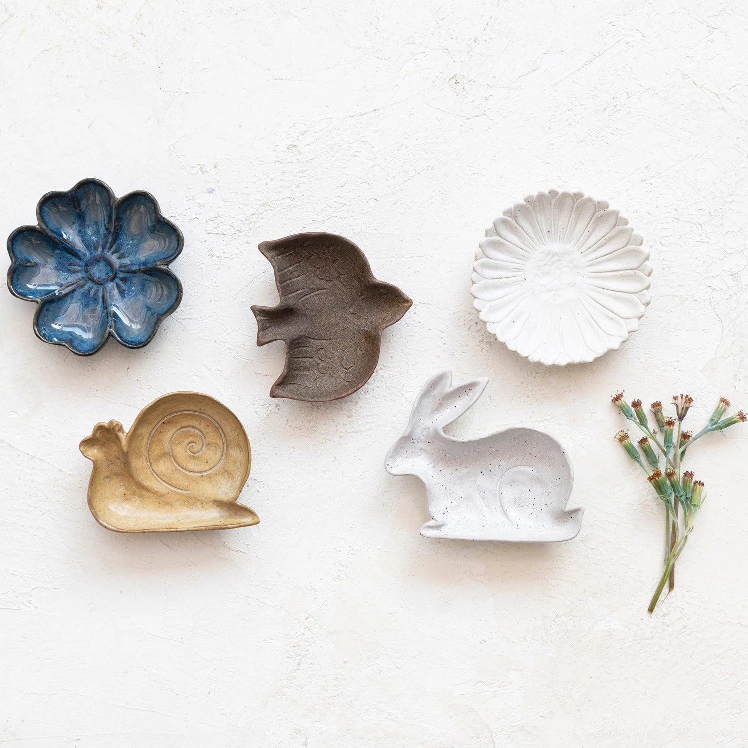 Flora & Fauna Shaped Dishes