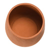 Engraved Terracotta Stoneware Planter