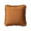 Flower & Fringe Punch Hook Accent Pillow