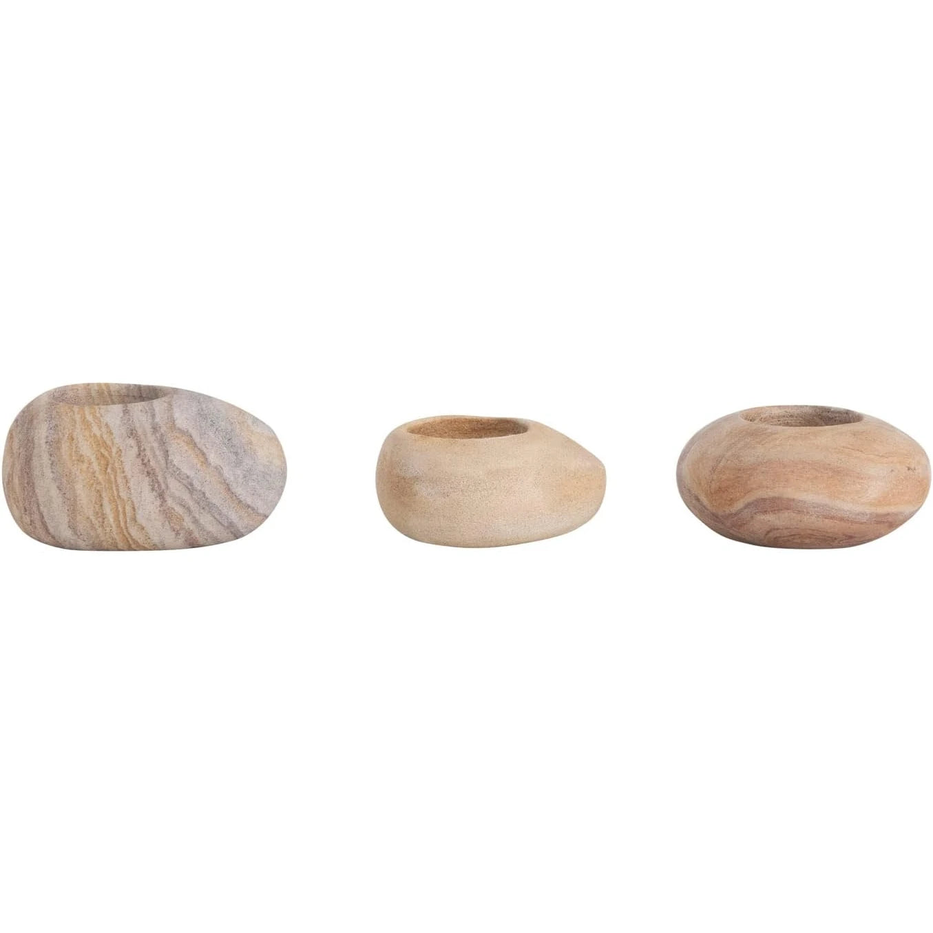 Sandstone Tealight Holders