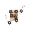 Holiday Wreaths Wool Felt Garland