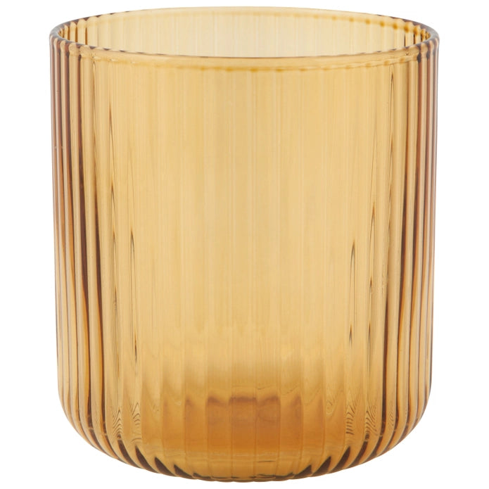 Fluted Glass Tumblers - 12 oz