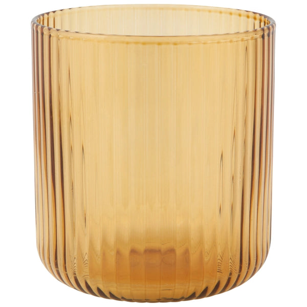 Fluted Glass Tumblers - 12 oz